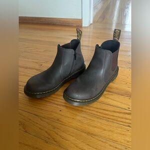 Dr. Martens Dark Brown Leather Boots US 5